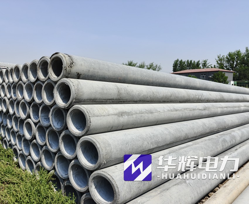 侨乡街道开发区12米水泥电线杆